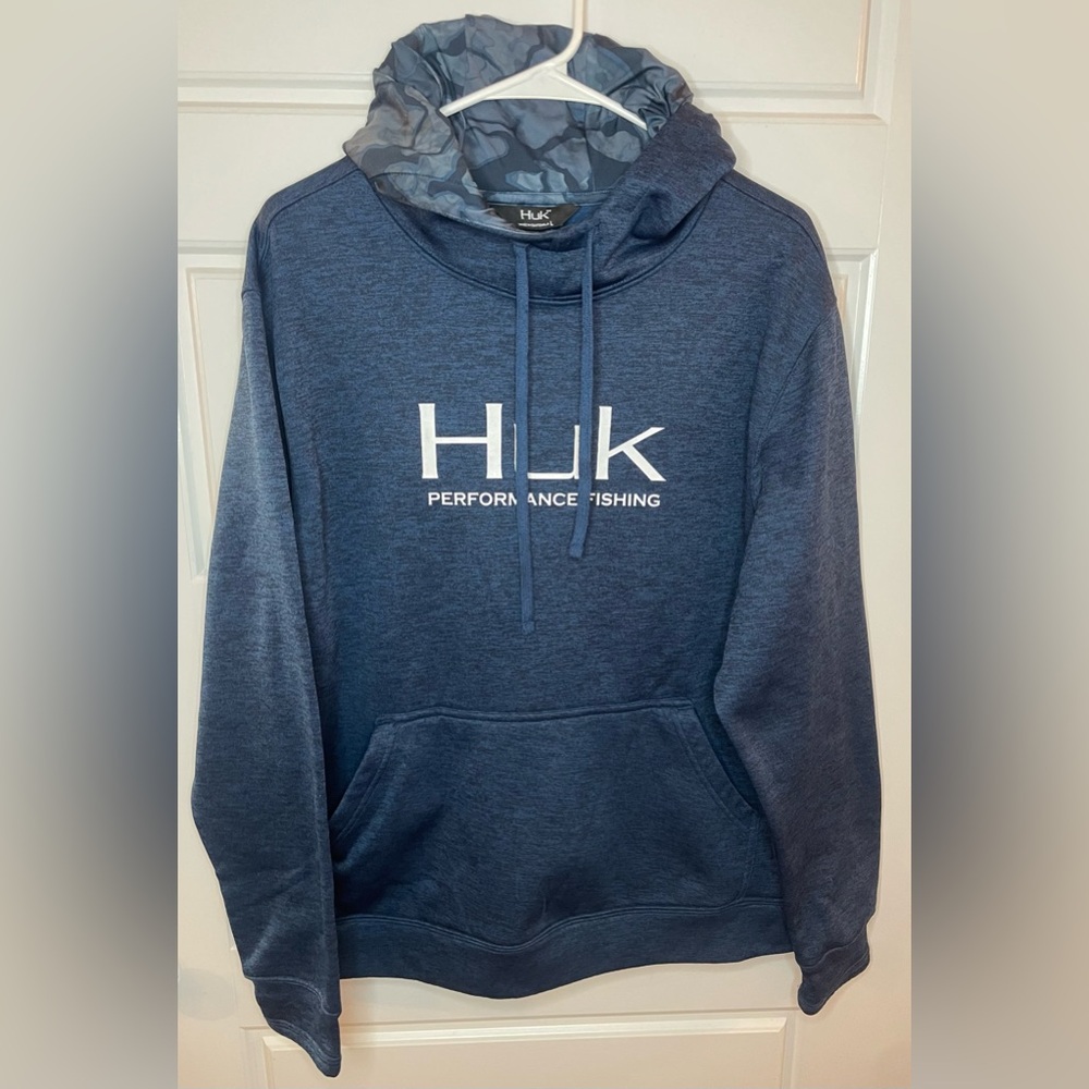 Men’s HUK Performance Hoodie with Fleece Interior